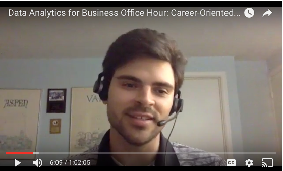 Analytics Career Office Hours